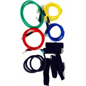 Exercise Stretch Bands Colorful Workout